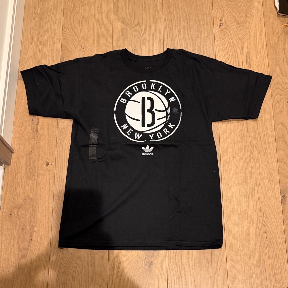 Adidas Black Graphic Tee - Brooklyn New York